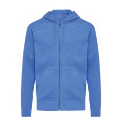 Iqoniq Abisko gerecycled katoen hoodie met rits